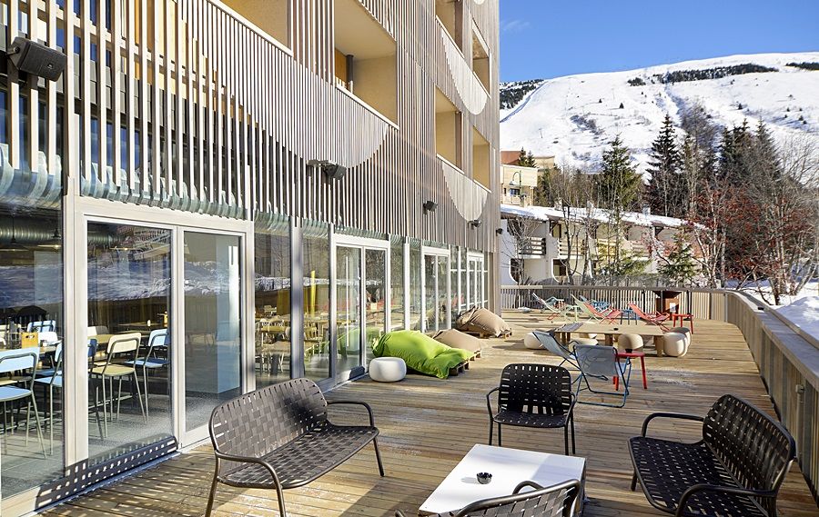 Hotel The People - Les 2 Alpes Les Deux Alpes Exterior foto