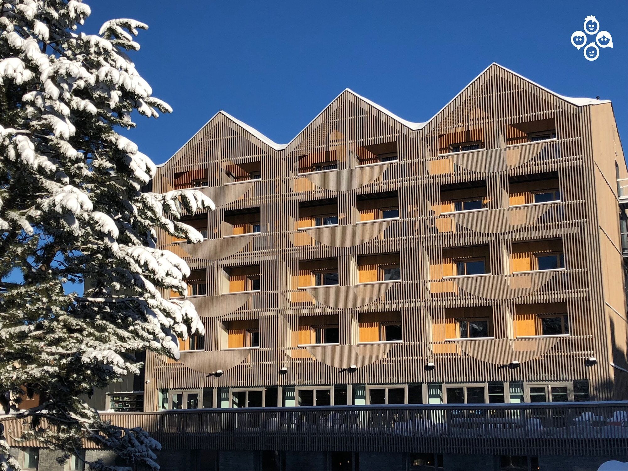 Hotel The People - Les 2 Alpes Les Deux Alpes Exterior foto